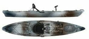 a grey Wilderness Systems Tarpon 120 kayak