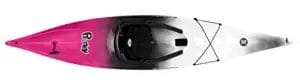 pink and white Perception Kayak Prodigy Roxie