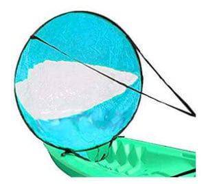 kayak circle shaped sail