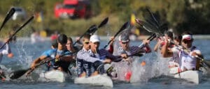Olympic kayak competition slalom - olympic kayak slalom.