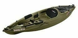 a green sundolphin 10 kayak