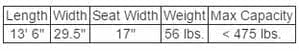 ocean kayakt rident 13 angler specifications
