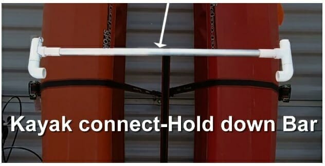 kayak connect hold down bar