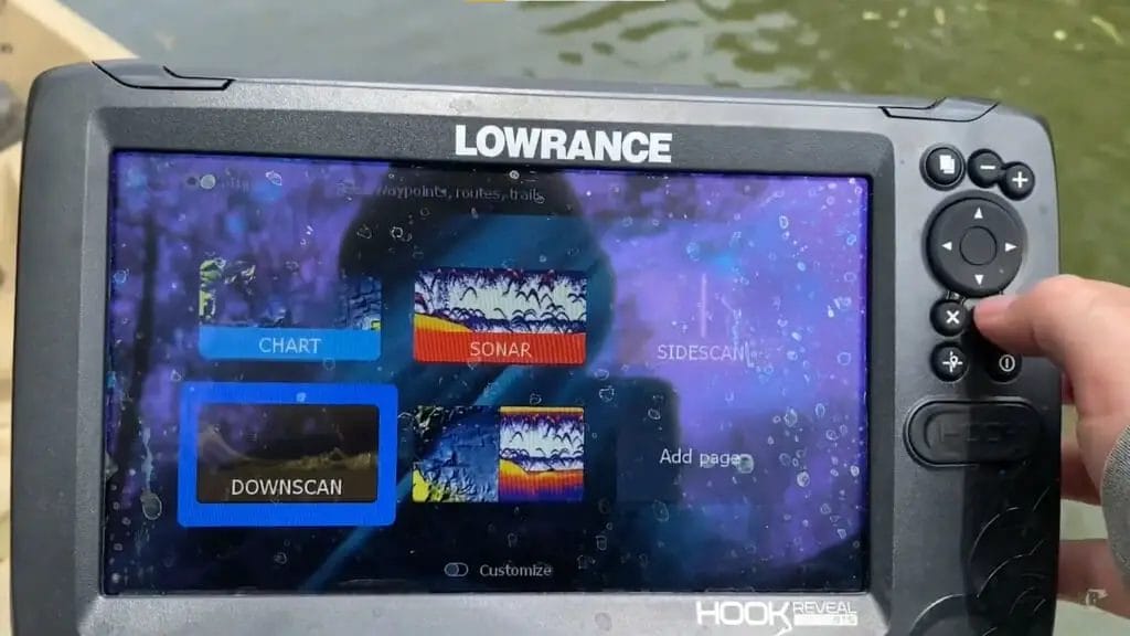 lowrance device