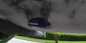 lowrance device on kayaks
